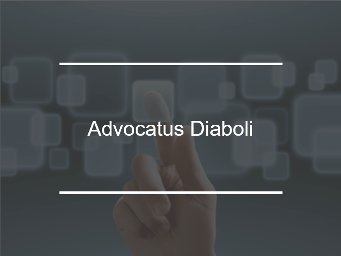 Advocatus Diaboli