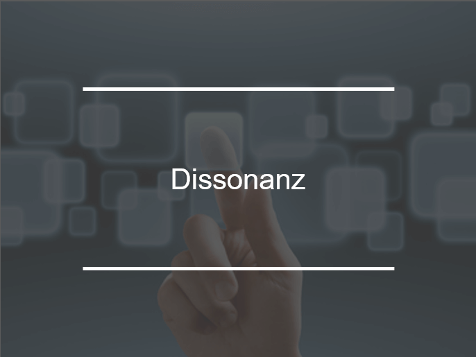 Dissonanz
