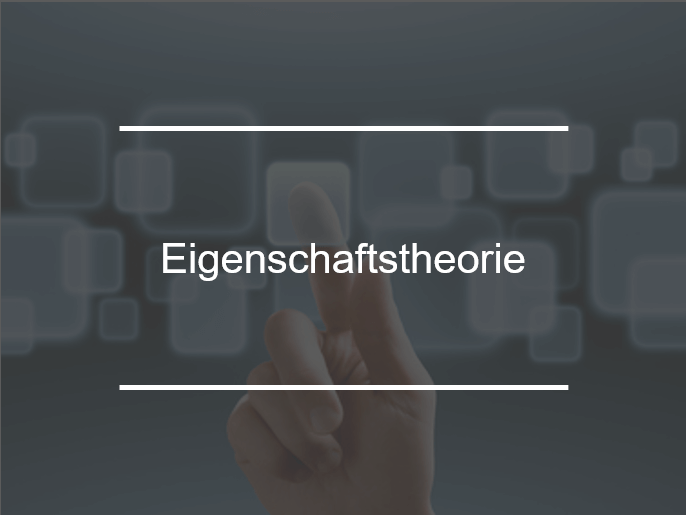 Eigenschaftstheorie