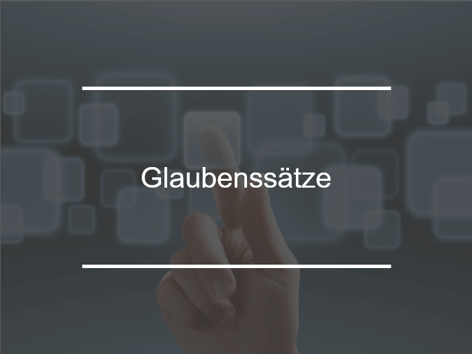 Glaubenssätze