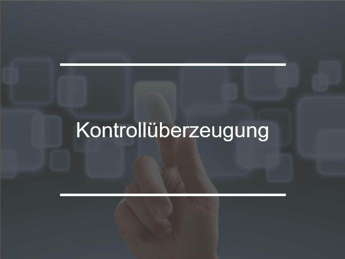 Kontrollüberzeugung