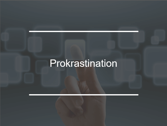 Prokrastination