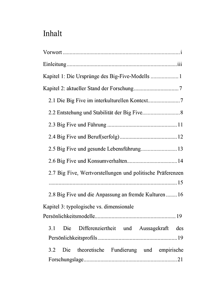 Buch "Handbuch Big Five Persönlichkeitsmodell" (Printausgabe) – Bild 6