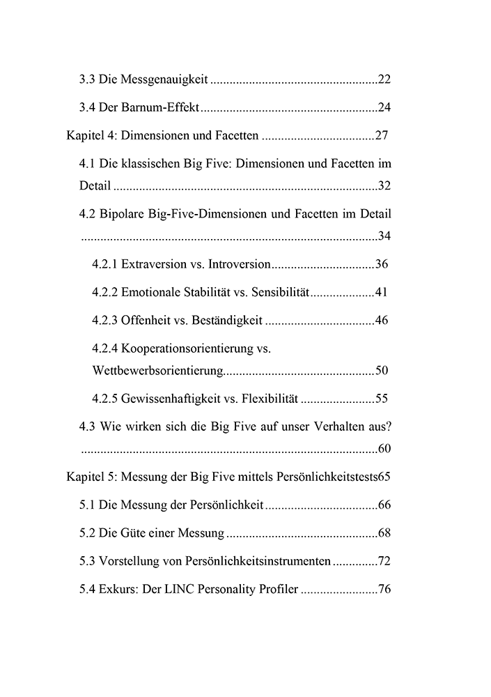 Buch "Handbuch Big Five Persönlichkeitsmodell" (Printausgabe) – Bild 7